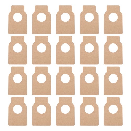 100 pcs kraft paper wine - 100,