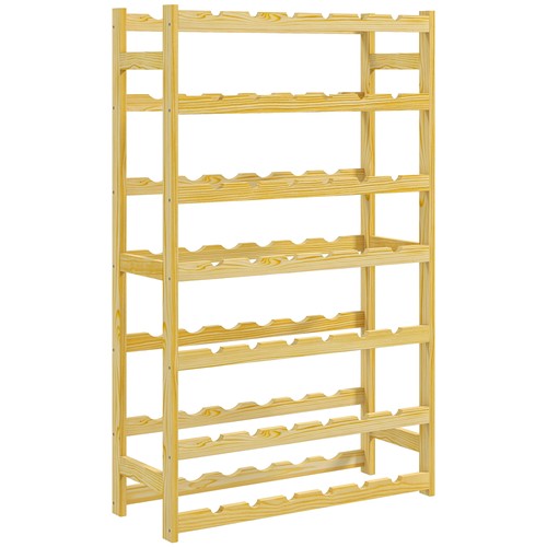 Bottle wooden wine rack - 42-bottle,