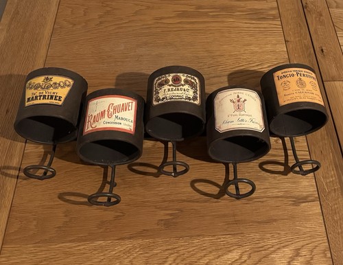 Vintage style metal bottle - vintage, 5